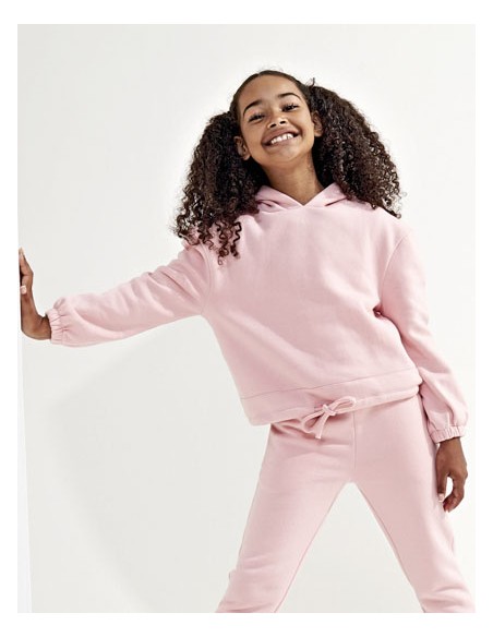 TRI-TR85B-Kids Recycled Cropped Oversize Hoodie 2